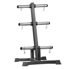 VEVOR Weight Plate Rack, L Frame Weight Plate Tree for 2-Inch Weight Plates, Standard Weight Plate Tree, 1000 lbs Load Capacity Weight Storage Holder