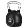 VEVOR Kettlebell, Adjustable Kettlebell with 7 Weight Levels (5, 11.5, 18, 24.5, 31, 37.5, 44 lbs), Die-Cast Aluminum and ABS Material