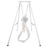 VEVOR Yoga Stand Frame, 9.6 ft Length Swing Stand, Max 551.2 lbs Load Triangular Structure Aerial Rig, Aerial Silk Stands for Yoga Enthusiasts