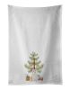 NEW Maltese #2 Christmas Tree Kitchen Towel Set of 2 White Dish Towels Decorative Bathroom Hand towel for Hand, Face, Hair, Yoga, Tea, Dishcloth