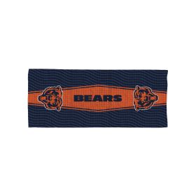 Chicago Bears NFL Fast Flow Cooling Towel 12x31.5 inches