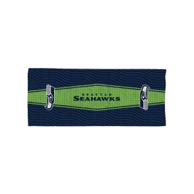 Seattle Seahawks NFL Fast Flow Cooling Towel 12x31.5 inches