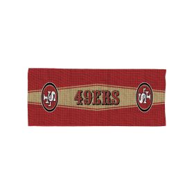 San Francisco 49ers NFL Fast Flow Cooling Towel 12x31.5 inches