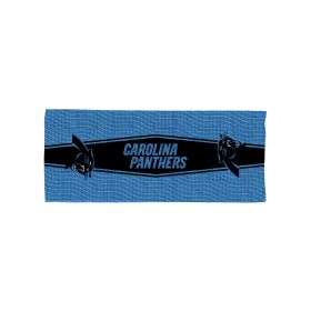 Carolina Panthers NFL Fast Flow Cooling Towel 12x31.5 inches