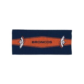 Denver Broncos NFL Fast Flow Cooling Towel 12x31.5 inches