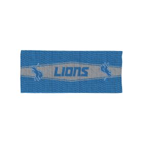 Detroit Lions NFL Fast Flow Cooling Towel 12x31.5 inches