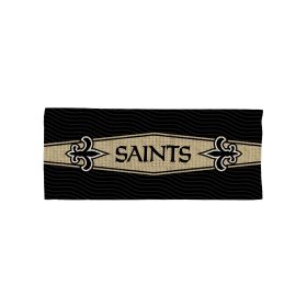 New Orleans Saints NFL Fast Flow Cooling Towel 12x31.5 inches