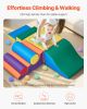 VEVOR Climbing Toys, 7-Piece Set, Foam Climbing Toys for Toddlers 6 Months to 3 Years Old, PU Leather Climbing Blocks