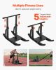 VEVOR Weight Sled, Steel Power Sled, Fitness Training Sleds for Athletic Exercise Speed Improvement, Workout Equipment with Adjustable Height Handle