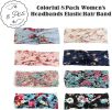 8 Pcs Headbands Women Girls Wide Boho Knotted Yoga Head Wrap Hair Band