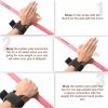 Weight Lifting Grips with Wrist Straps - Weightlifting Hooks, Non-slip Cowhide Padded Workout Gloves for Men and Women Deadlift, Pull Up, Rows