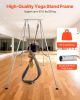 VEVOR Yoga Stand Frame, 9.6 ft Length Swing Stand, Max 551.2 lbs Load Triangular Structure Aerial Rig, Aerial Silk Stands for Yoga Enthusiasts