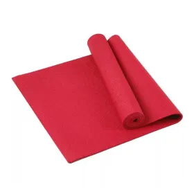 Yoga Mat With Carrying Strap For Yoga, Pilates, And Floor Exercises (Option: Red)