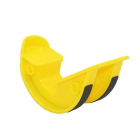 Foot Stretcher Rocker Calf Ankle Stretch Board For Achilles Tendonitis Muscle Massage Fitness Pedal Stretcher Plant Yoga (Option: Yellow)