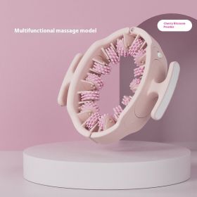 Multifunctional Detachable Fitness Shaping Beauty Ring Leg Massage Machine (Option: Pink)