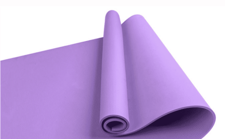 Super Soft  EVA Fitness Composite Mat Yoga Mat 4mm 6mm (Option: Purple)