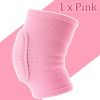 Sports Compression Knee Pads Elastic Knee Protector Thickened Sponge Knees Brace Support for Dancing Workout Training
